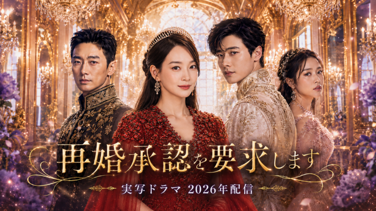【再婚承認を要求します】実写ドラマはいつ配信？キャスト・ハインリ役は誰？【ディズニープラス】